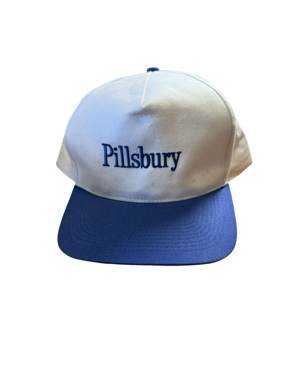 Vintage 80s Pillsbury Employee Hat Caddy Style White Extremely Rare Great Cond.
